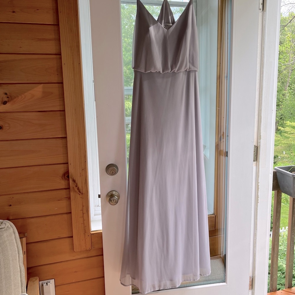 Alfred Sung Bridesmaid Dress Style D739 in Quarry- Discontinued Color!